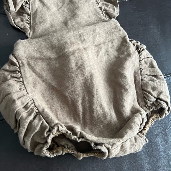 FREYA LILLIE girls linen romper z 2-3 - Picture 5 of 7